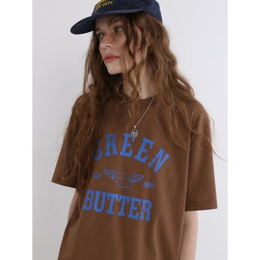 그린버터 Butter Wing Tee (Brown)