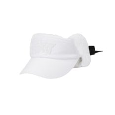 [PXG] 2022 렉스 퍼 리본 바이저 화이트 / REX FUR RIBBON VISOR 여성 골프 모자