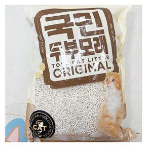 국민 두부 고양이 모래(오리지널)3kg