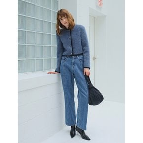 LINE DENIM PANTS / BLUE