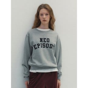 Neo Round Sweatshirt (Melange Gray)