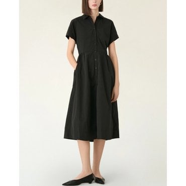 DKNY 나일론 플레어 원피스 (DW2F1WOP041C)