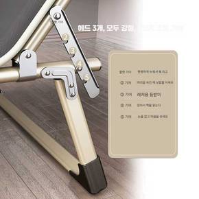 1인용 접이식 간이침대 휴대용 사무실 낮잠 휴식 침대