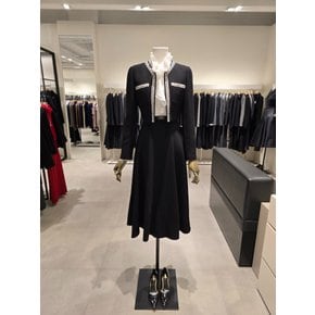 [파주점] 로맨틱 펄 브레이드 원피스 + 자켓 세트 JPAA0OP419