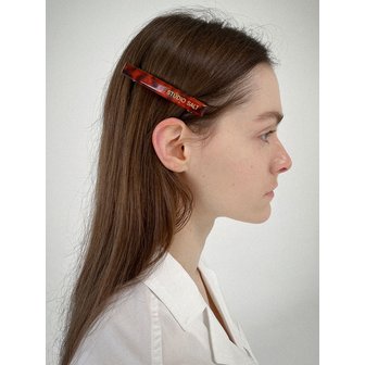 스튜디오 솔트 [23 SPRING][SALT Label] CLASSIC SQUARE HAIRPIN_BROWN