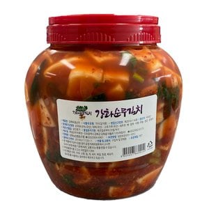 산정마을 개운한 맛 강화 순무 김치 1.4kg