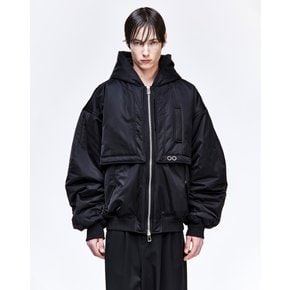 [파주점] 아트워크 자수 코쿤 점퍼 SH2JP910BK