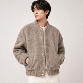 MAHIAN애습E1 헤어리 봄버 자켓 IRUAW25063BRX
