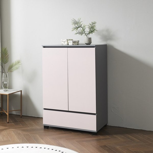 작은옷장 행거장 사무실옷장 80cm P0000BGD (착불)