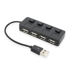 NX355 USB2.0 4포트 무전원허브(NX-USB355)