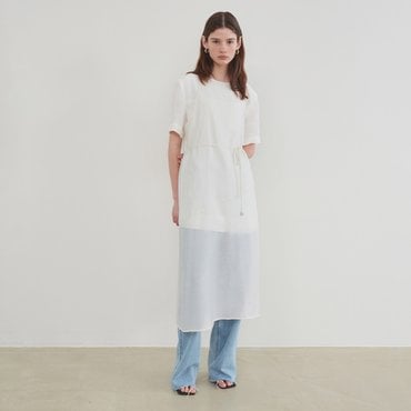온앤온 [SET] 소프트 쉬어 레이어드 원피스 NEW5SO234