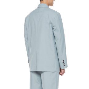 남성 페이드 민트 울 블렌드 3버튼 셋업 자켓