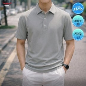 BFL 남성 여름 심리스원단 아이스 냉감 반팔 카라티셔츠 PK티 골프티 S2FKTS-231