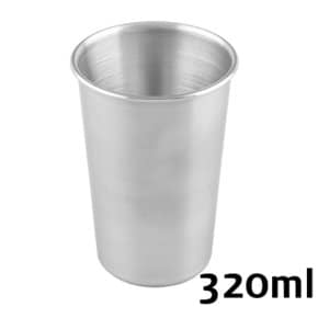 스텐 (7.4cm 스텐컵 - 맥주컵) 물잔 등산 캠핑 컵