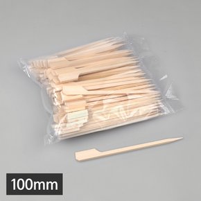 (KO) 일회용 닭꼬치 산적 대나무꼬치 손잡이 꼬치 10cm 1봉 약100개