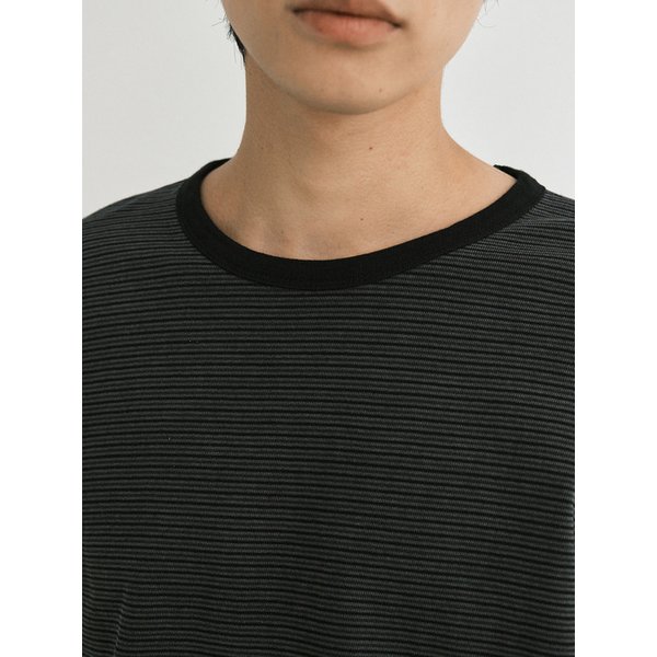 Vintage stripe sweatshirt (vtg black)