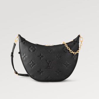 LOUIS VUITTON 여성 크로스백 모노그램 앙프렝뜨 루프 호보 블랙 M46725 M46725