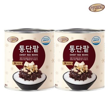 동서 리치스 통단팥 3kg x 2개