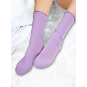 코듀로이 Color Socks (Light Violet)