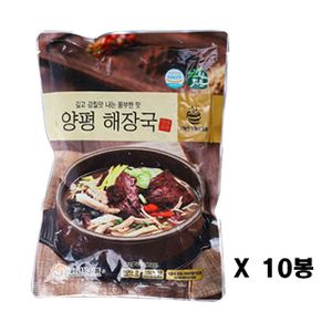 제이큐 맛있는 자연깃든 양평해장국 600g(10개) 간편요리 선지국밥
