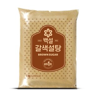 CJ제일제당 [백설]  갈색설탕 (중백당) 1kg