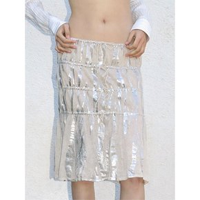 플라타 미디 스커트 에크루 Plata Skirt SJ5702