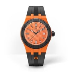 모리스라크로와 아이콘 TIDE 데이트 쿼츠 40mm 러버밴드 AI2008-50050-300-0