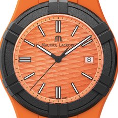 모리스라크로와 아이콘 TIDE 데이트 쿼츠 40mm 러버밴드 AI2008-50050-300-0