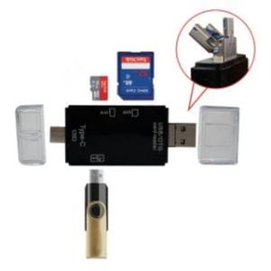 오너클랜 C타입 SD카드리더기 USB OTG 멀티 TF메모리 블랙박스