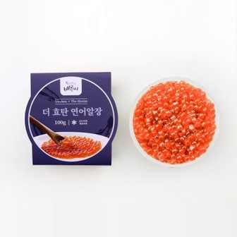 바른씨 X더효탄 국내산 간장절임 연어알(이쿠라) 100g