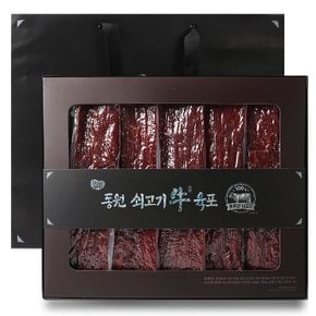 [9/22(화) 오전9시 주문마감]동원 쇠고기 육포 선물세트 350g / 쇼핑백