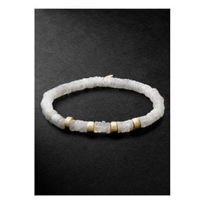 Gold, Moonstone and Diamond Bracelet