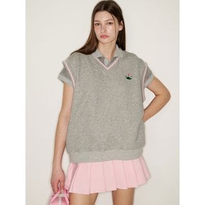 Golf Club Sweat Vest (MELANGE GREY)