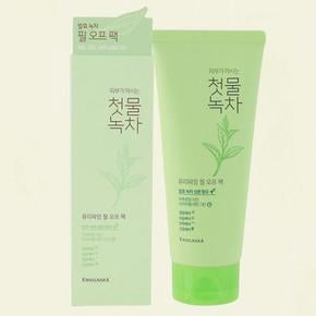 맑게 진정케어 탄력케어 보습케어 녹차필오프팩 150ml