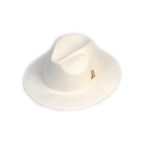 Summer Simple Basic White Fedora 여름페도라