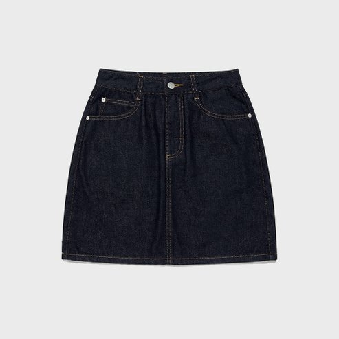 LEE 우먼 데님 미니 스커트 인디고 로우 LE2501SR70IR