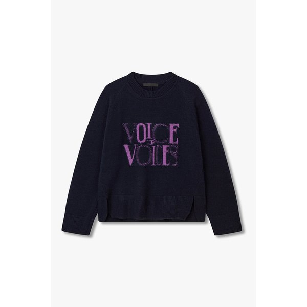 사이드 슬릿 래글런 울 풀오버 7115450X25147