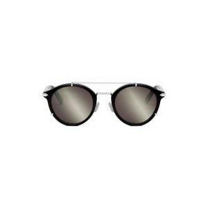 DIOR 4114754 DIOR DiorBlackSuit R7U 50mm Round Sunglasses