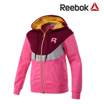 언더아머 리복 여성 FLEECE FZ HOODY 플리스 기모 짚업 후드자켓/매장판 -Z94766