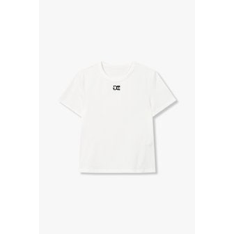 G-CUT [시흥점] [지컷] 로고 자수 숏 슬리브 티셔츠 (7224340601)