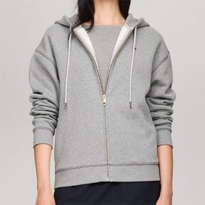 여성 릴렛스핏 집업후드 Grey Heather