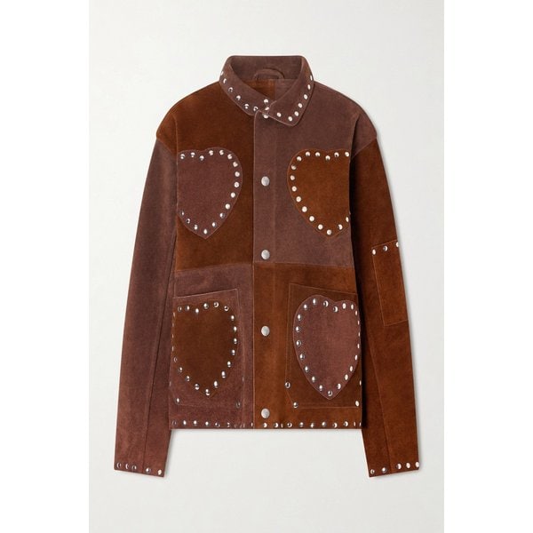 보디 스터드 스웨이드 재킷 46376663162954539