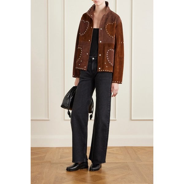 보디 스터드 스웨이드 재킷 46376663162954539