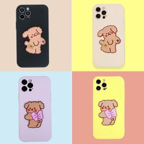 [아이폰]Linkvu 방실이 코튼 컬러 범퍼케이스 iPhone16 15 14 플러스 13프로 12미니 11 XS맥스 X