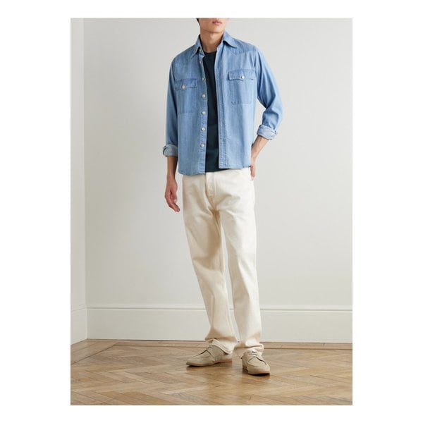 미스터 피 머서라이즈드 코튼 저지 티셔츠 46376663162890124