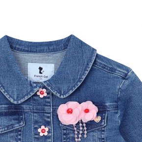 Denim 꽃 JK Q44DAK050