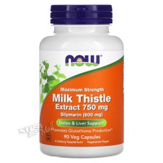 나우푸드 밀크시슬 추출물 750mg 90정 MILK THISTLE EXTRACT MAXIMUM STRENGTH