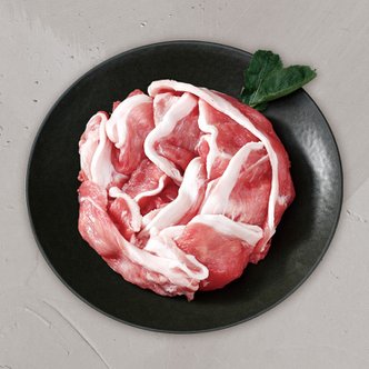  [국제식품] 우리돼지 한돈 전지 앞다리살 600g(불고기용,찌개용)