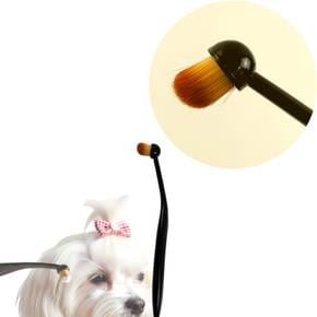 고양이 강아지 반려견 눈물 자국 눈꼽 눈물선 제거 브러쉬 브러시 세척 미용빗 눈꼽빗 얼굴빗 눈청소