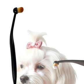 고양이 강아지 반려견 눈물 자국 눈꼽 눈물선 제거 브러쉬 브러시 세척 미용빗 눈꼽빗 얼굴빗 눈청소